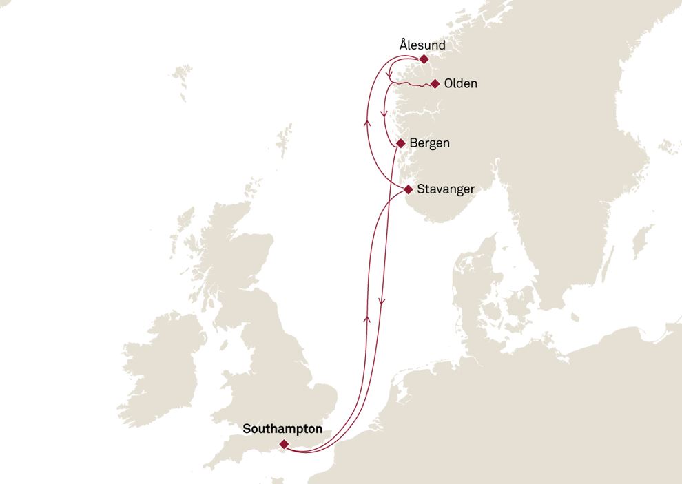 Los Fiordos Noruegos