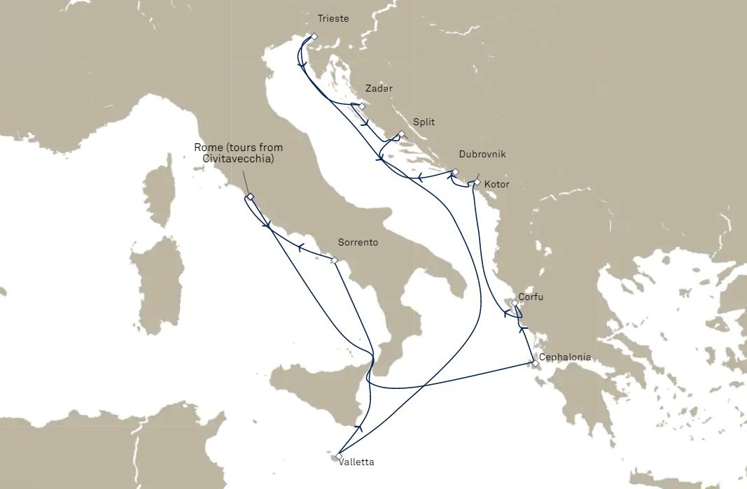 Italia y El Adriático