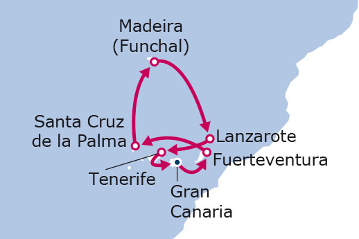 Canarias y Madeira desde Las Palmas II