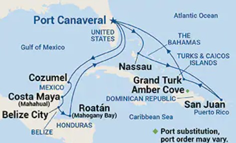 Aventurero del Caribe de Este a Oeste