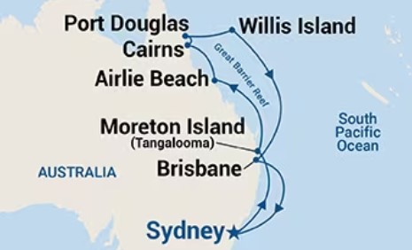 Costa de Queensland y la Gran Barrera de Coral