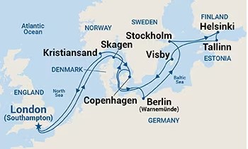 Noruega, Dinamarca y Suecia