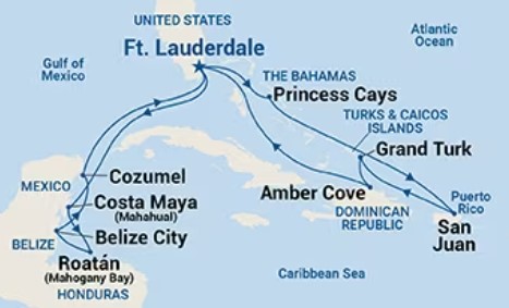Aventurero del Caribe de Este a Oeste