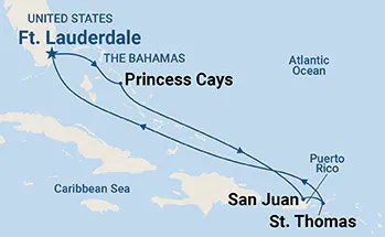 Caribe Oriental con St. Thomas