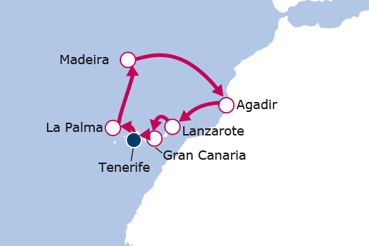Todas las escalas Marruecos
