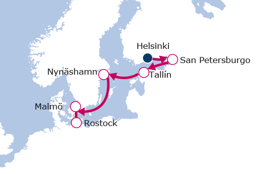 crucero capitales balticas