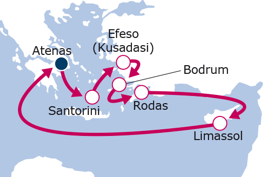 Grecia, Chipre y Turquía II