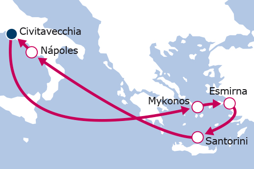 Itinerario de Grecia, Turquía, Italia