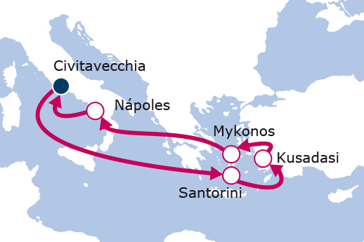 Itinerario de Grecia, Turquía, Italia Odyssey of the seas